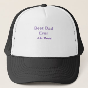 Bester Vater überhaupt Frohen Vatertag Name LilaEi Truckerkappe