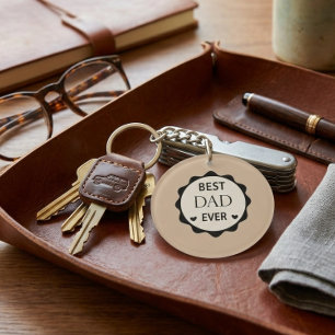 Bester Vater überhaupt: Geschenkidee zum Vatertag  Schlüsselanhänger