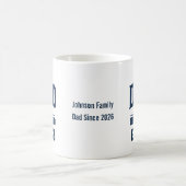 Bester Vater überhaupt, gesegnet von Gott Personal Kaffeetasse (Mittel)