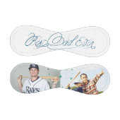 Bester Vater überhaupt. Handschriftstil Baseball (Paneele)