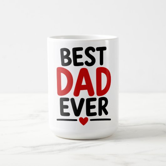 Bester Vater überhaupt Kaffeetasse (Mittel)