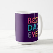 Bester Vater überhaupt Kaffeetasse (VorderseiteRechts)