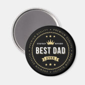 Bester Vater überhaupt Magnet (Vorderseite/Rückseite)
