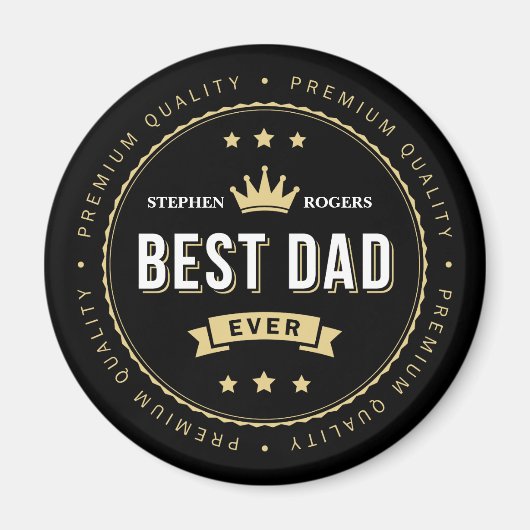 Bester Vater überhaupt Magnet (Vorne)