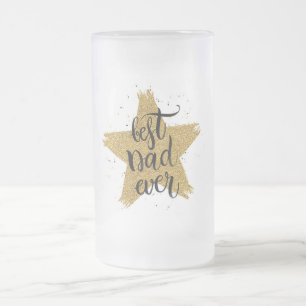 Bester Vater überhaupt Mattglas Bierglas