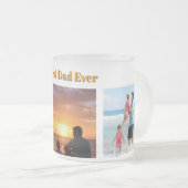 Bester Vater überhaupt  Mattglastasse (VorderseiteRechts)