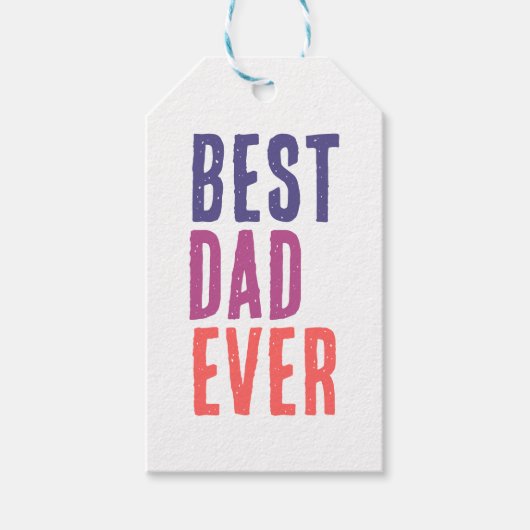 Bester Vater überhaupt Minimalist Cool Professione Geschenkanhänger (Vorderseite)