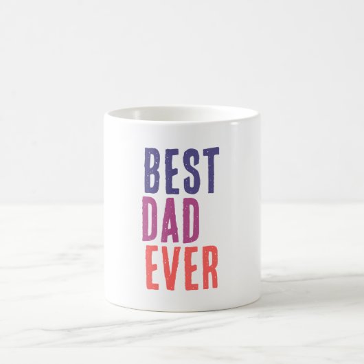 Bester Vater überhaupt Minimalist Cool Professione Kaffeetasse (Mittel)