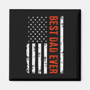 Bester Vater überhaupt mit US-Flagge Geschenke Män Magnet