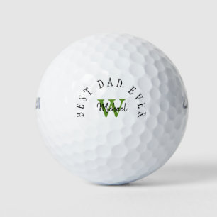 Bester Vater überhaupt Monogramm Golfball