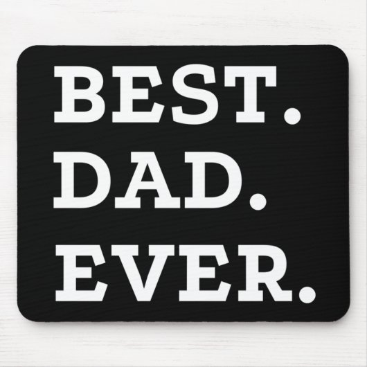Bester Vater überhaupt Mousepad (Vorne)