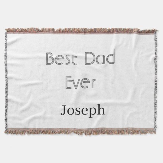 Bester Vater überhaupt Name einfach minimal zum Va Decke (Vorderseite)