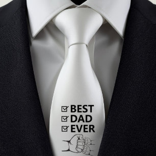 Bester Vater überhaupt personalisierte Krawatte