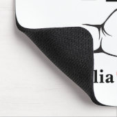 Bester Vater überhaupt personalisierte Mauspad (Ecke)