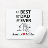 Bester Vater überhaupt personalisierte Mauspad (Mit Mouse)