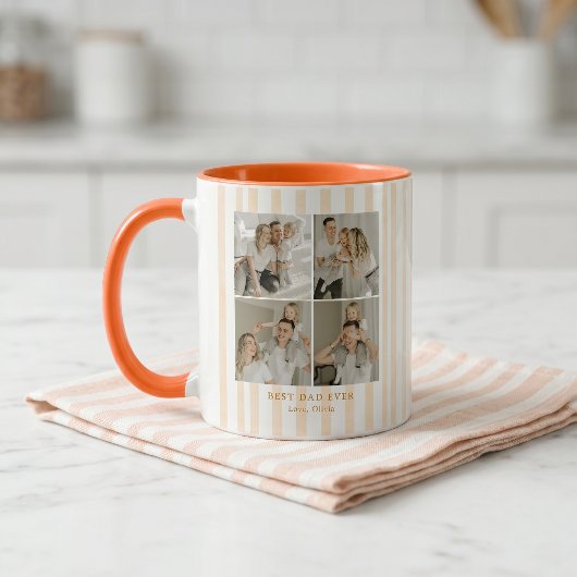 Bester Vater überhaupt personalisiertes Foto | Ben Tasse
