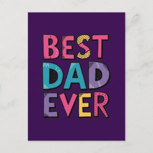 Bester Vater überhaupt Postkarte