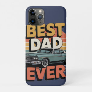 Bester Vater überhaupt Retro Vintage Türkis Muscle Case-Mate iPhone Hülle