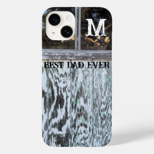 Bester Vater überhaupt Rustikales abgenutztes Holz Case-Mate iPhone 14 Hülle