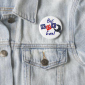 Bester Vater überhaupt! (Schlüsselentwurf) Knopf Button (Beispiel)