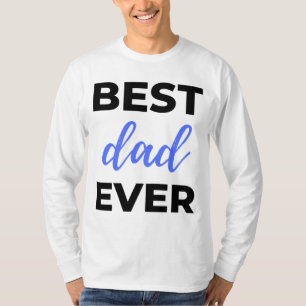 Bester Vater überhaupt Schwarz T-Shirt