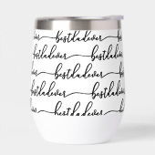 Bester Vater überhaupt Schwarze Skript-Typografie (Links)