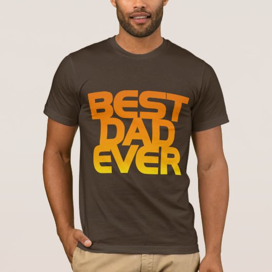 BESTER VATER ÜBERHAUPT T-Shirt (Vorderseite)