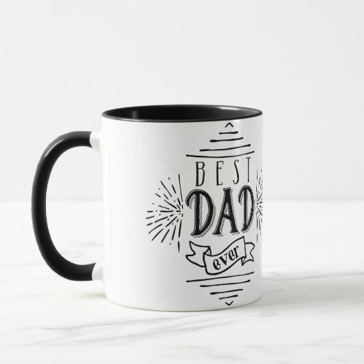 Bester Vater überhaupt Tasse (Links)