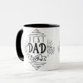 Bester Vater überhaupt Tasse (Vorderseite Links)