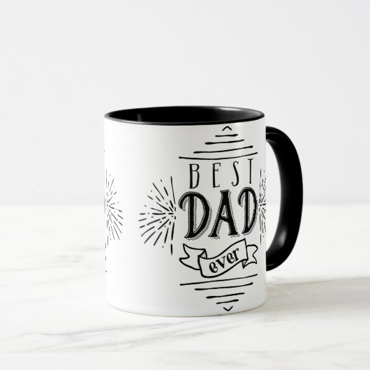 Bester Vater überhaupt Tasse (VorderseiteRechts)