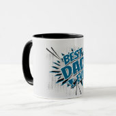 Bester Vater überhaupt Tasse (Vorderseite Links)
