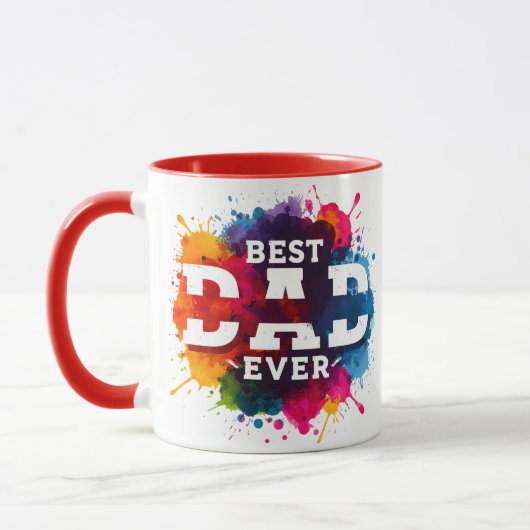 Bester Vater überhaupt Tasse (Links)