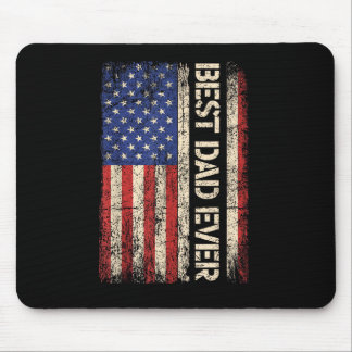 Bester Vater überhaupt US-amerikanische Flagge Ges Mousepad