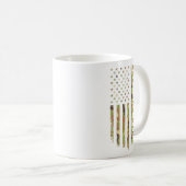 Bester Vater überhaupt US Patriot Camouflage Ameri Kaffeetasse (VorderseiteRechts)