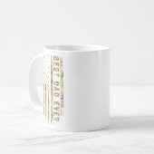 Bester Vater überhaupt US Patriot Camouflage Ameri Kaffeetasse (Vorderseite Links)