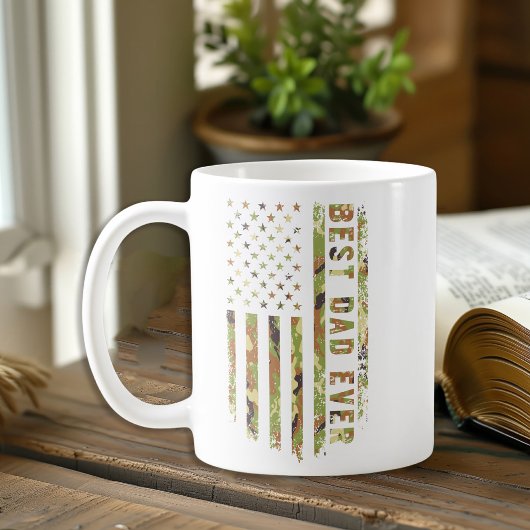 Bester Vater überhaupt US Patriot Camouflage Ameri Kaffeetasse