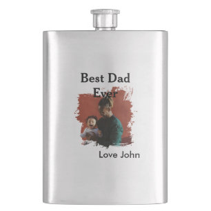 Bester Vater überhaupt Vater Papa Geschenk Foto Na Flachmann