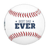 'Bester Vater überhaupt' - Vatertag, Geburtstagsge Baseball (Vorderseite)