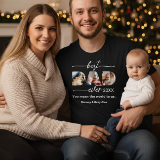 Bester Vater überhaupt| Vatertag Papa Ausschnitt S T-Shirt