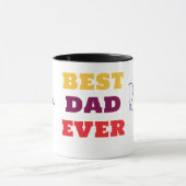 Bester Vater überhaupt, Vatertag Tasse (Zentrum)