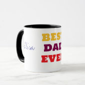 Bester Vater überhaupt, Vatertag Tasse (Vorderseite Links)