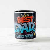 Bester Vater überhaupt – Vatertag Tasse (Zentrum)