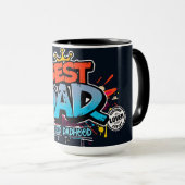 Bester Vater überhaupt – Vatertag Tasse (VorderseiteRechts)