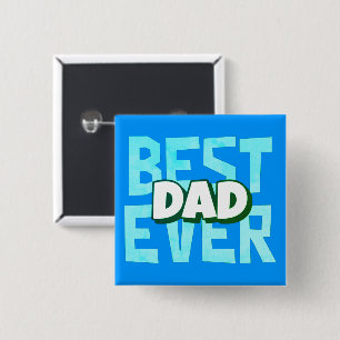 Bester Vater überhaupt Vatertags-Button Button