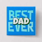 Bester Vater überhaupt | Vatertags-Button Button (Vorderseite)
