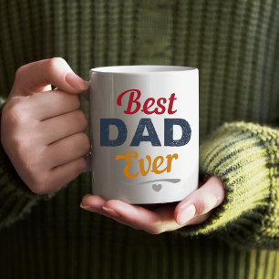 Bester Vater überhaupt   Vatertagsgeschenk für Pap Kaffeetasse