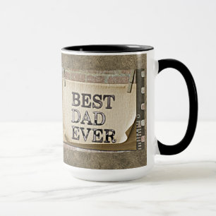 Bester Vater überhaupt Vintage-Kamera Vatertag Ant Tasse