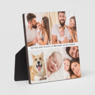 Bester Vater überhaupt! Wir lieben dich, individue Fotoplatte