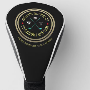 Bester Vater- und Golfspieler der Welt Golf Headcover