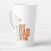 Bester Vater unter Par Milchtasse (Linke Ecke)